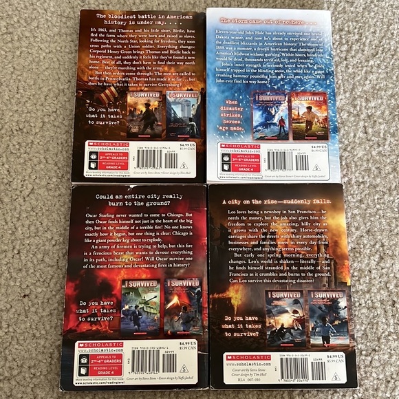 Set of 14 I Survived… Books - Picture 3 of 10